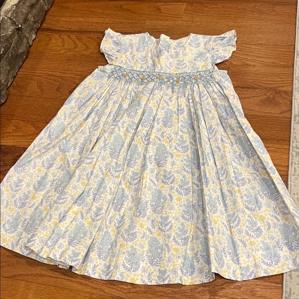 Charming Kids Dress with Floral Pattern